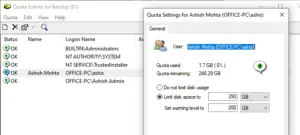 How To Enable And Set Disk Quota For Users In Windows 11/10