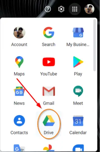 add google drive icon to taskbar