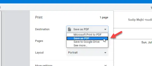 outlook save email and attachments as pdf