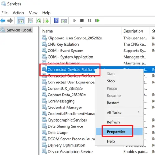 Connected Devices Platform Service (CDPSvc) High Disk Usage