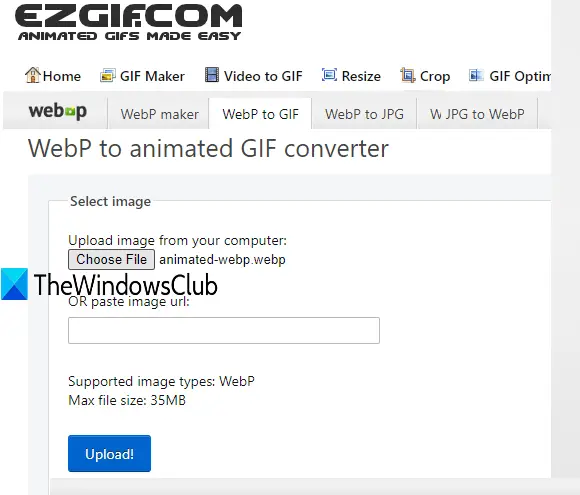 Convert Animated Webp To Gif Using These Free Software Or Services