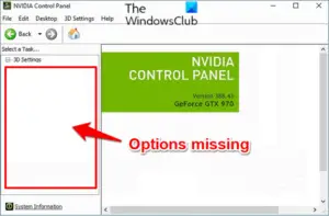 nvidia control panel not opening windows 10 2017