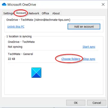 onedrive sync client options