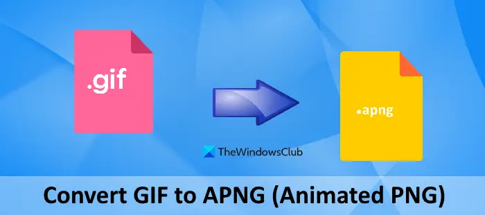 How to Convert GIF to PNG?