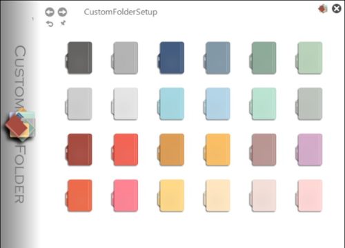 change folder icon color windows 10