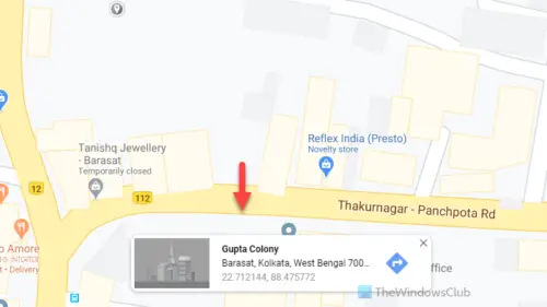 How to get the Plus Code in Google Maps