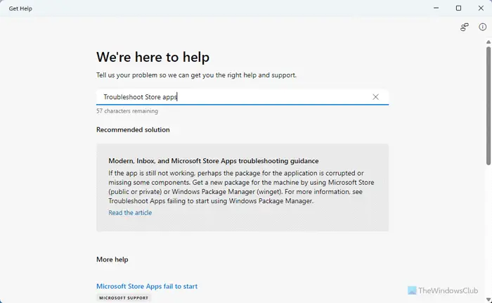 Fix Microsoft Store error 0x8004e108 on Windows 11/10