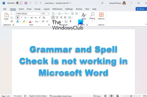 grammar-and-spell-check-is-not-working-in-word