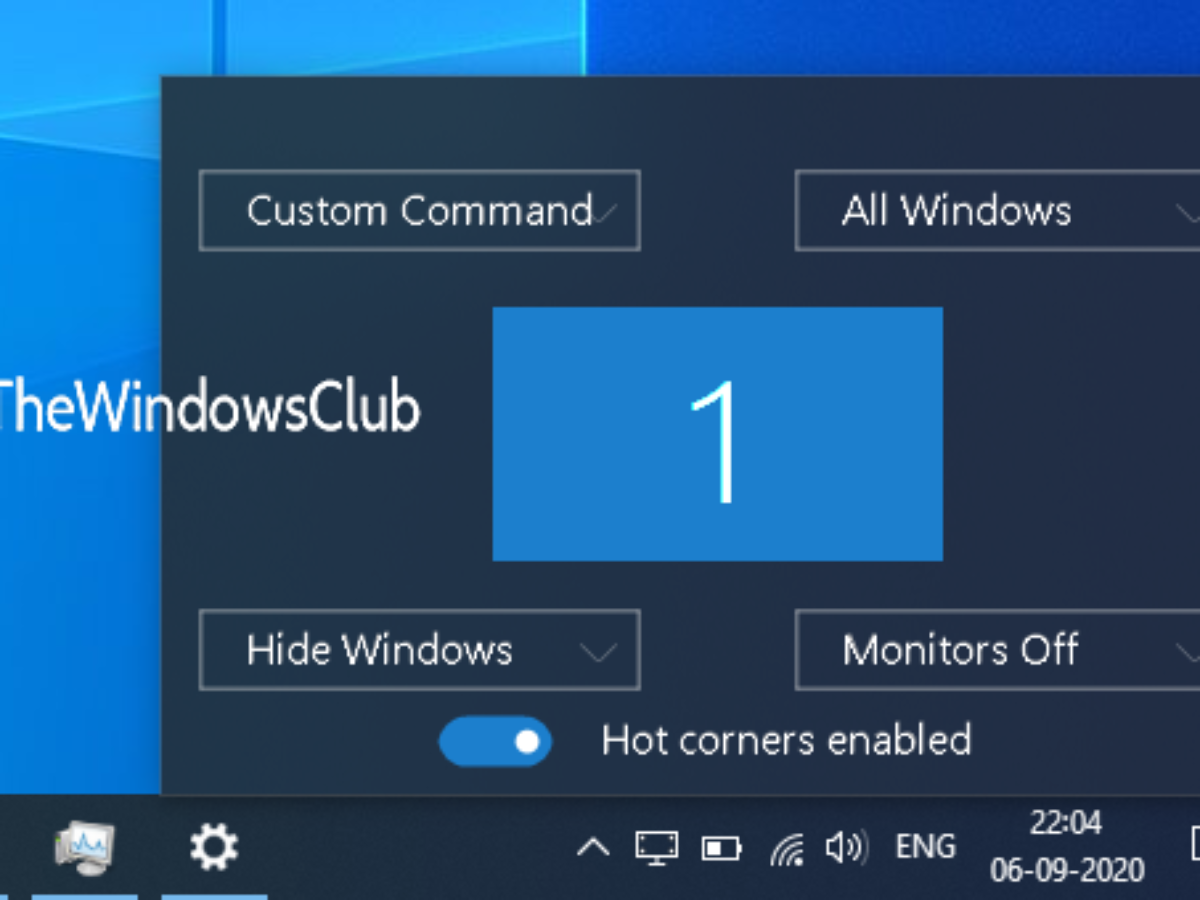 Winxcorners Adds Mac Style Hot Corners To Windows 10