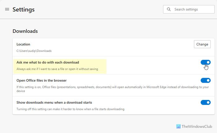 How to enable the new Download User Interface in Microsoft Edge on Windows 11/10