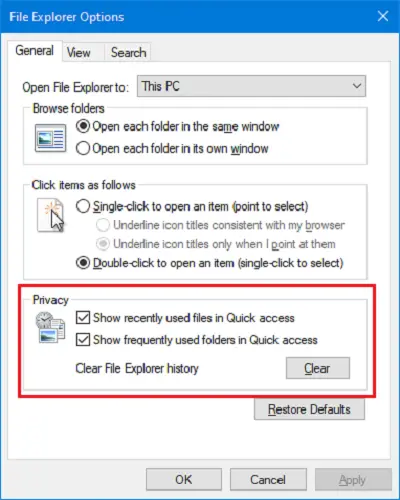 file-explorer-history-clear