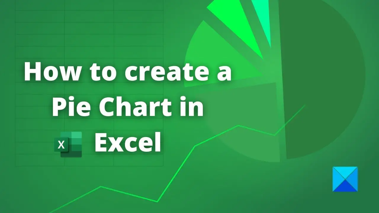 how do i generate a percentage to create a pie chart in excel