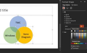 How to create a Venn Diagram in PowerPoint