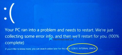 Sdbus internal error windows 10 как исправить