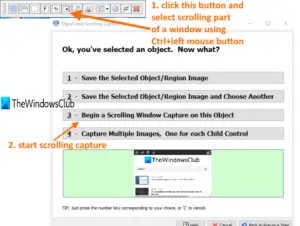 scrolling screenshot windows 10