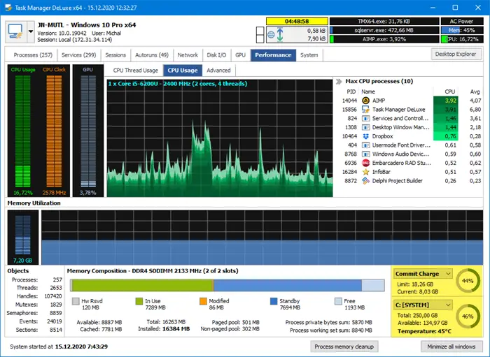 Task Manager Deluxe