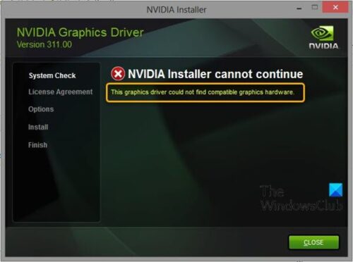 intel graphics driver update windows 10 not compatible