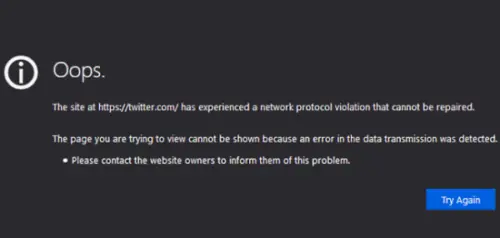 How to Fix Twitter not loading on Firefox error?
