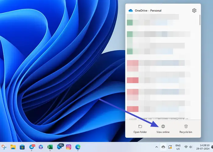 View Online OneDrive
