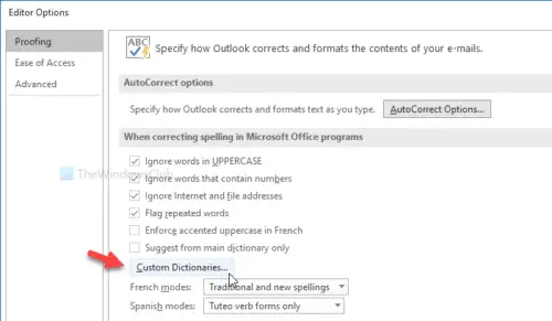 how to import custom dictionary in word
