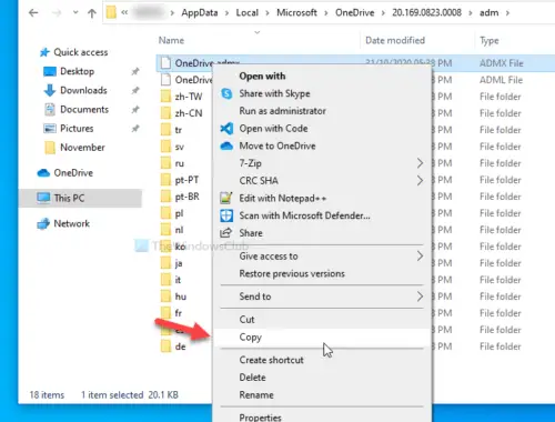 how to change onedrive sync settings