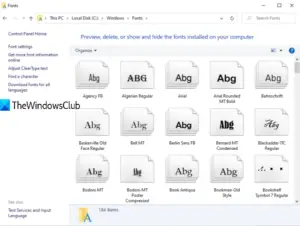 windows 98 fonts folder backup download