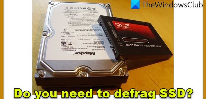 Do you need to defrag SSD