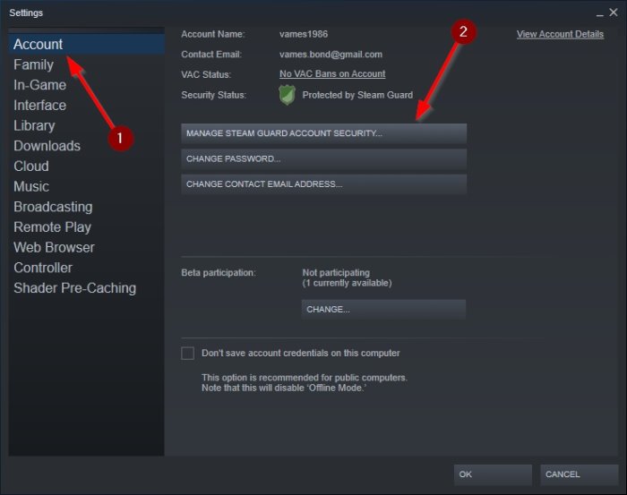 How to protect your Steam account