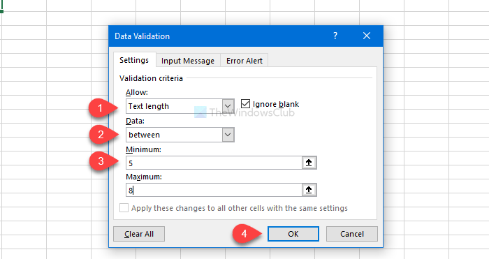 How To Set A Character Limit In An Excel And Google Sheets