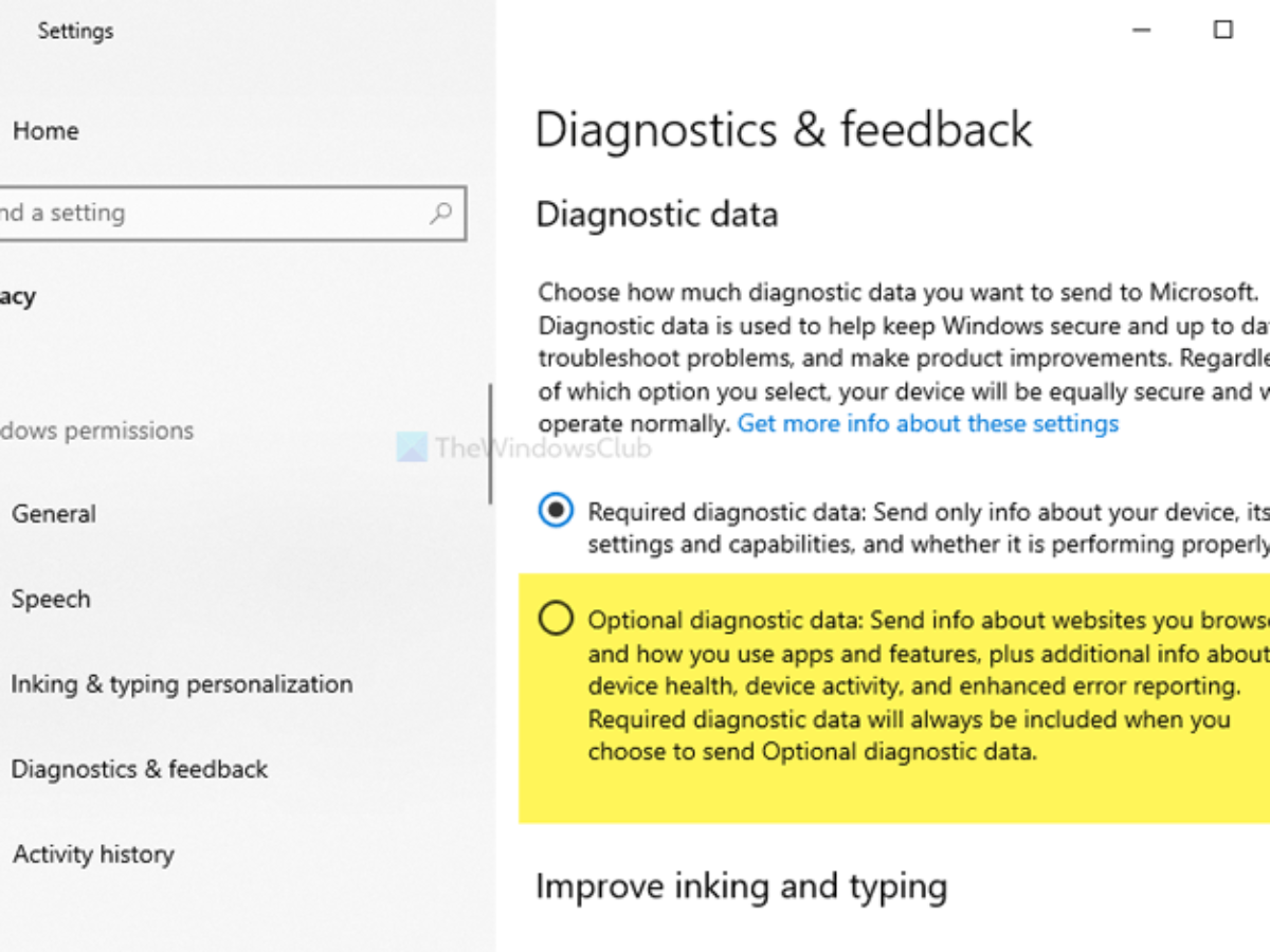 Windows Insider Program Page Is Blank In Windows Settings