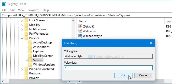 How to set desktop wallpaper using Group Policy and Registry Editor