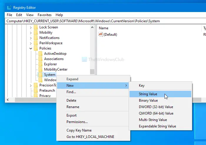 How to set desktop wallpaper using Group Policy and Registry Editor