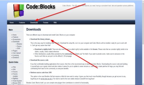 download codeblocks