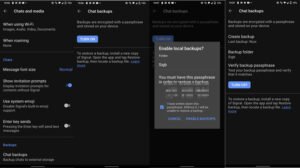 How to Backup and Restore Signal Chat