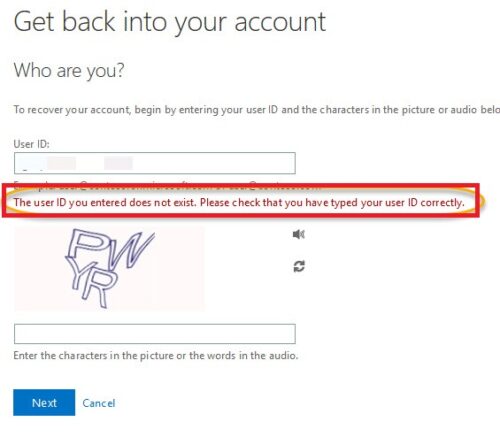 the-user-id-you-entered-does-not-exist-microsoft-account-error