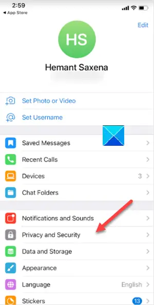 How to hide Last Seen on Telegram app - 30