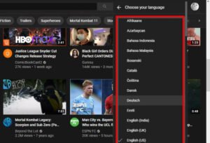 How to change Language on YouTube the easy way