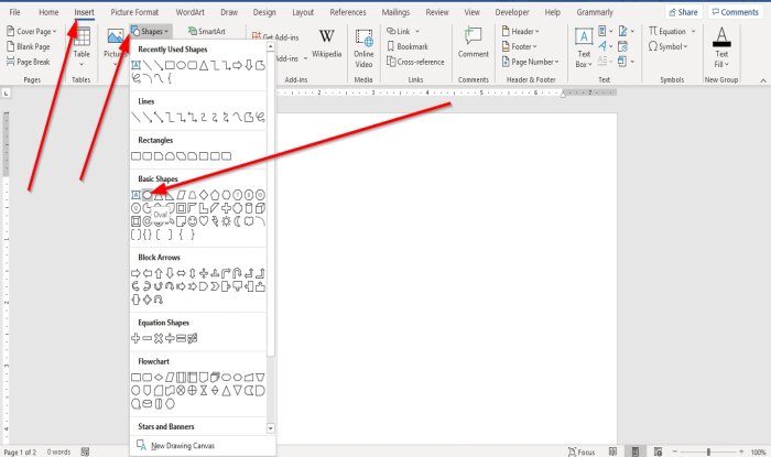 How To Insert Text In Shapes In Word Carbonpsado