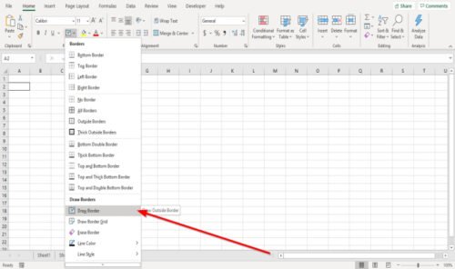 How To Hide Cell Borders In Excel