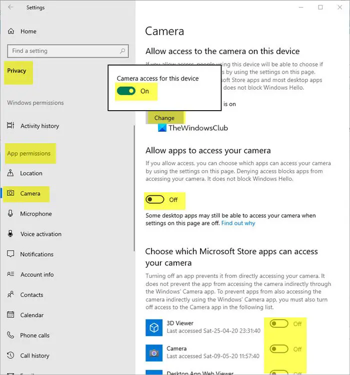 Empêcher Les Applications De Prendre Des Captures D'Écran Dans Windows 10