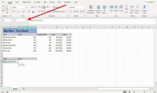 How to use DSUM function in Excel