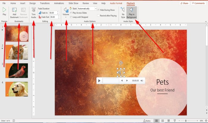 How to add Music to PowerPoint slides