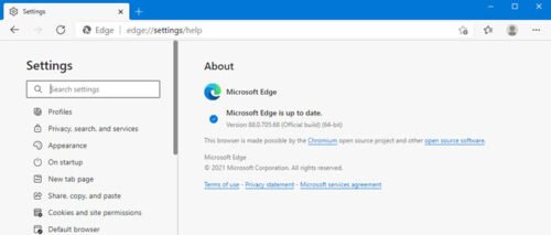 windows update deleted microsoft edge app