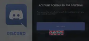 How to disable, delete or restore your Discord account