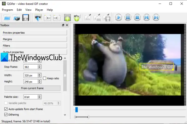 Best free Video to GIF maker software for Windows 11/10