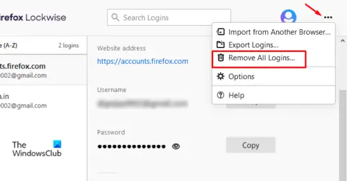 lastpass firefox does not copy password