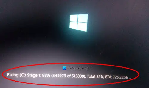 Как перестать исправлять C Stage 1 в Windows 10