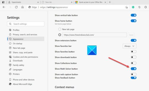 How to use Math Solver tool in Microsoft Edge for Windows 11/10