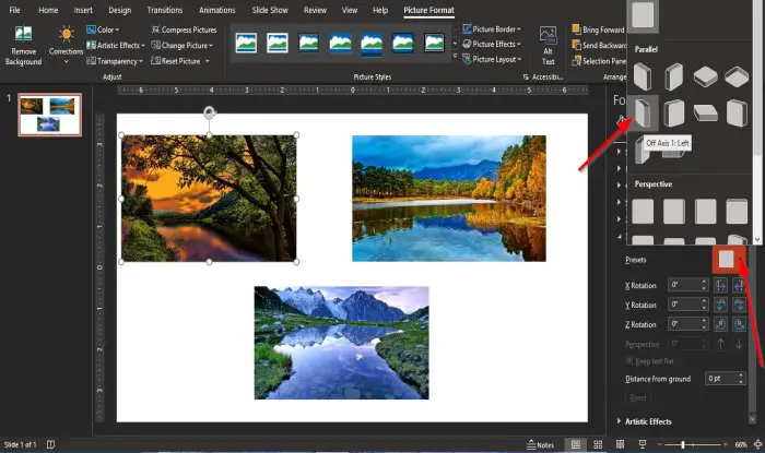 How to create a 3D Picture Cube in PowerPoint - 65