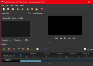 openshot video editor audio problem